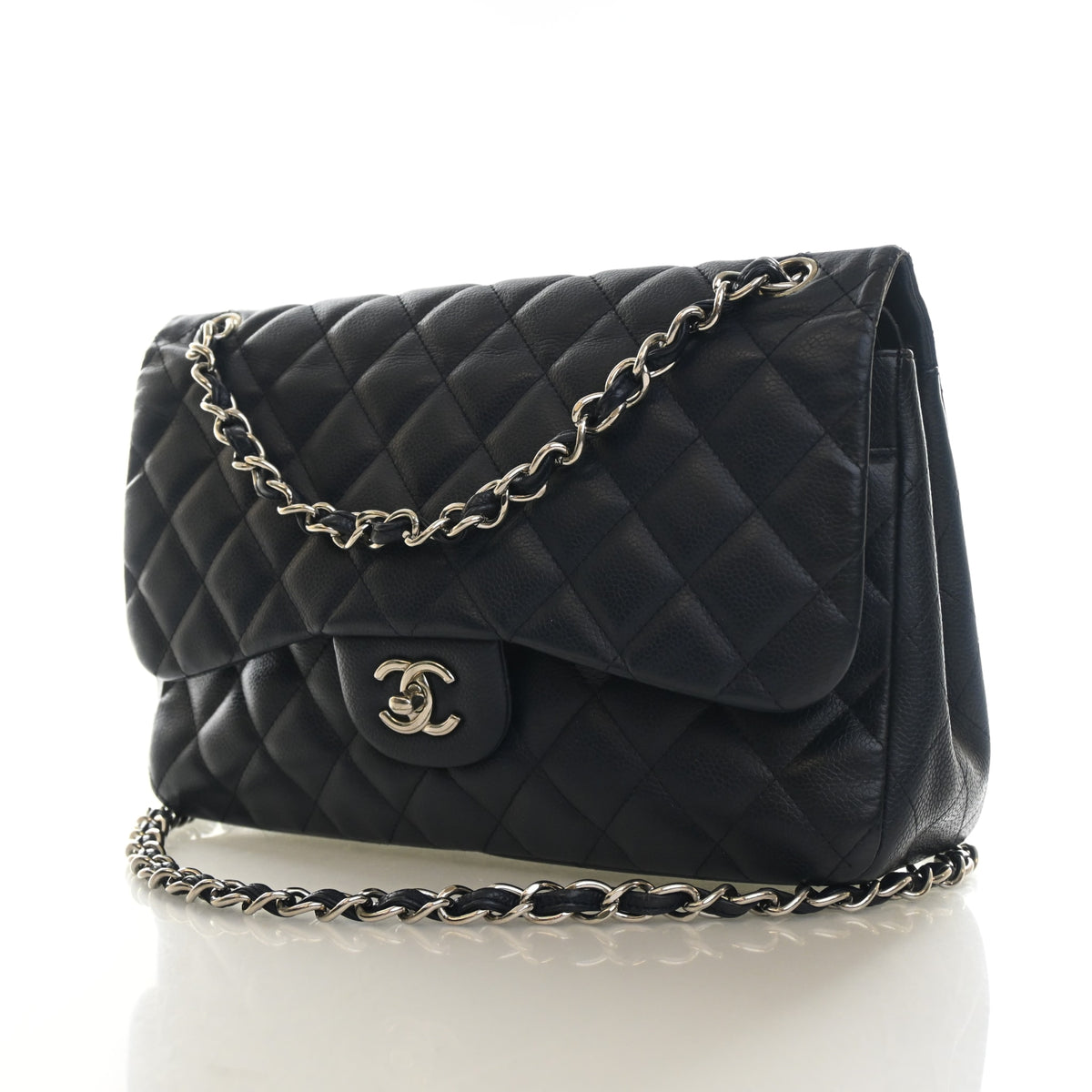 Chanel Jumbo Caviar Classic Double Flap Bag, photo 3 of 18