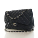 Chanel Jumbo Caviar Classic...