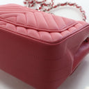 Chanel Mini Lambskin Chevro...