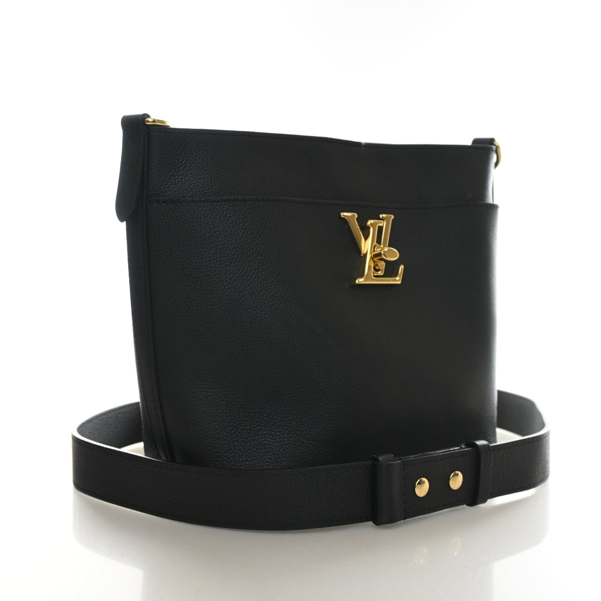 Louis Vuitton Calfskin Lock And Walk Bucket Bag, photo 2 of 13