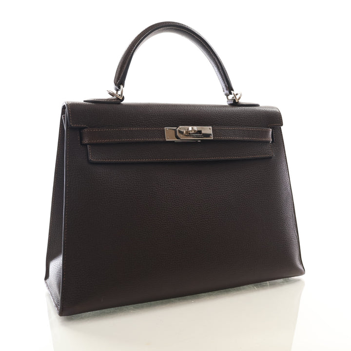 Hermes Chocolat Ardennes Kelly 32