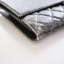 Chanel Cracked Metallic Cal...