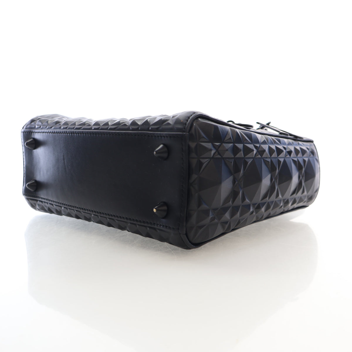 Pre-Owned Christian Dior Lady Dior Small Calfskin, base view