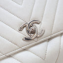 Chanel Medium Chevron Cavia...