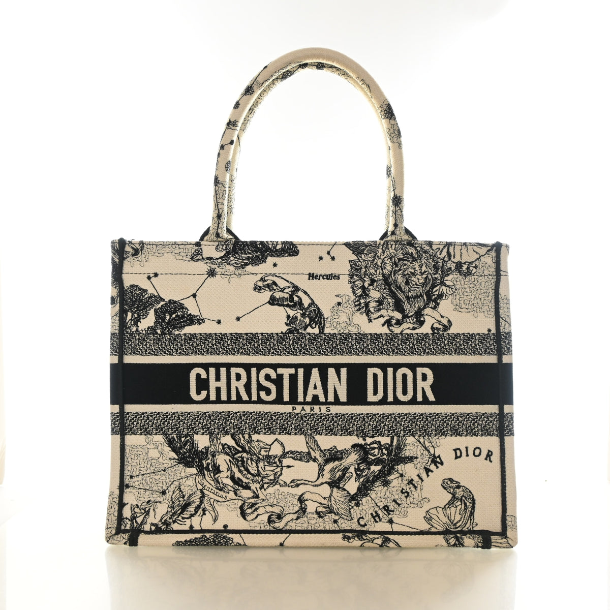 Christian Dior Medium Zodiac Toile De Jouy Book Tote, photo 1 of 16