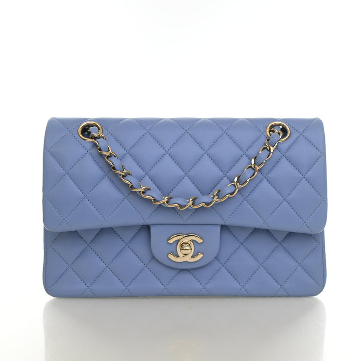 Chanel Small Lambskin Classic Double Flap Bag