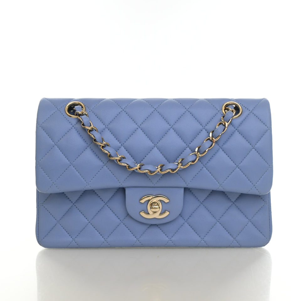 Chanel Small Lambskin Classic Double Flap Bag
