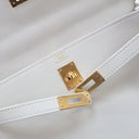 Hermes Blanc Swift Kelly 25
