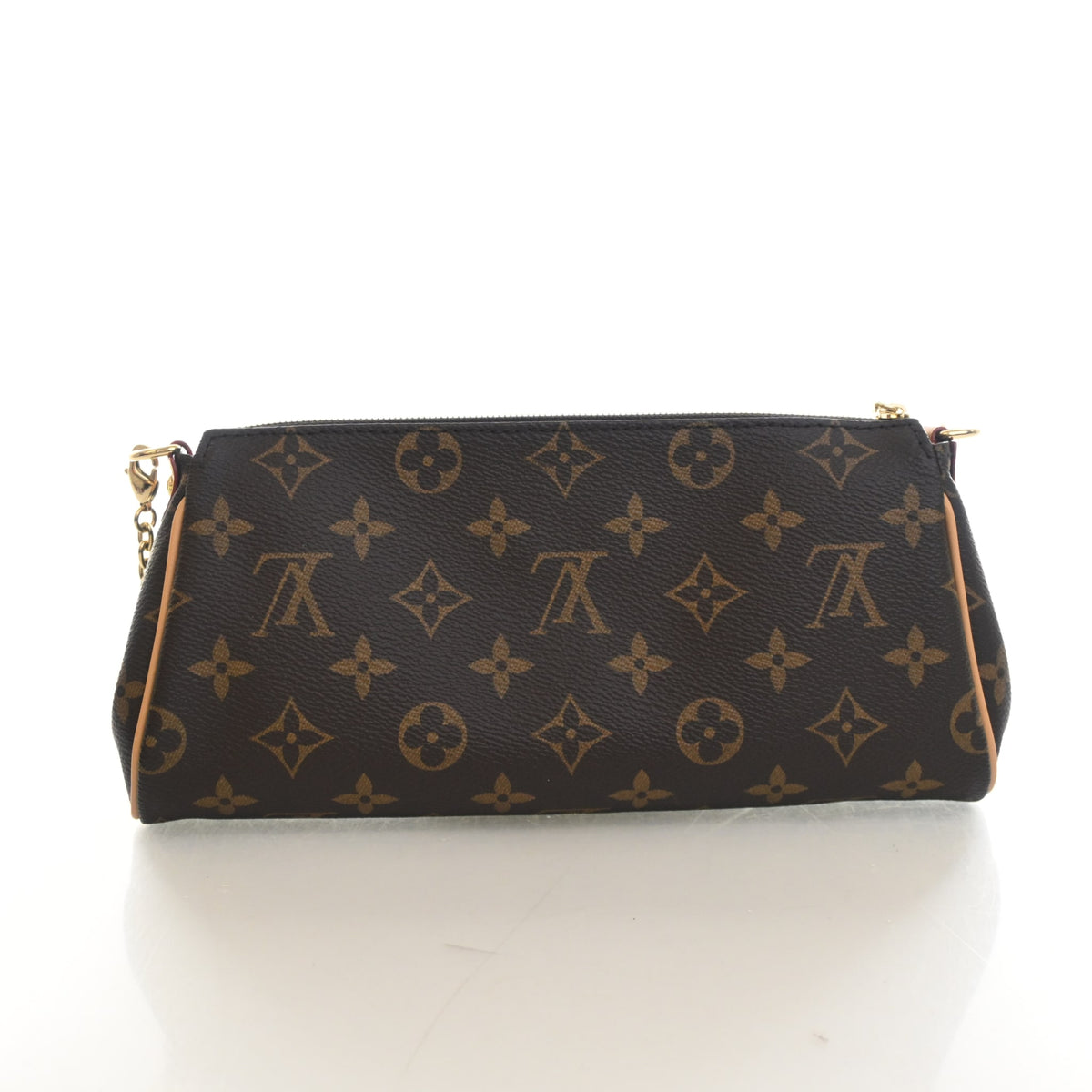 Pre-Owned Louis Vuitton Pochette Monogram Eva, front view, photo 11 of 13