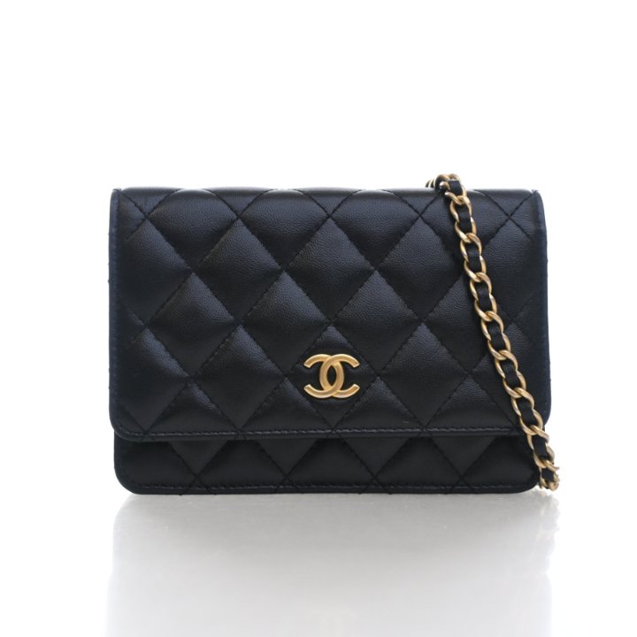 Chanel Mini Lambskin Wallet On Chain (WOC), photo 1 of 20