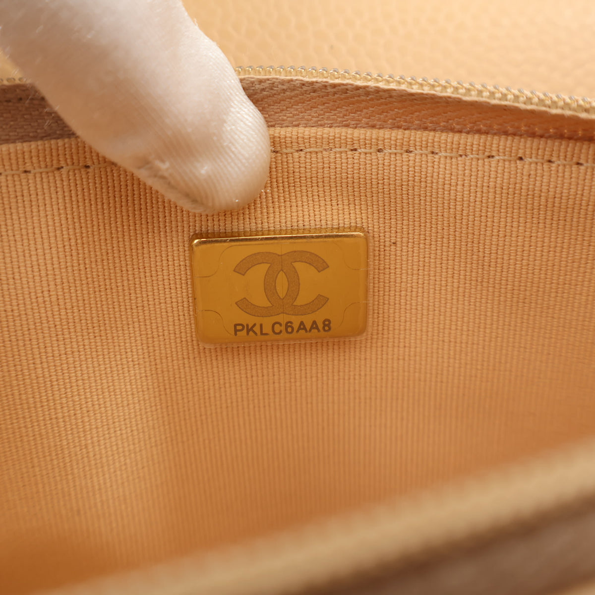 Chanel Caviar Wallet On Chain (WOC), photo 14 of 15