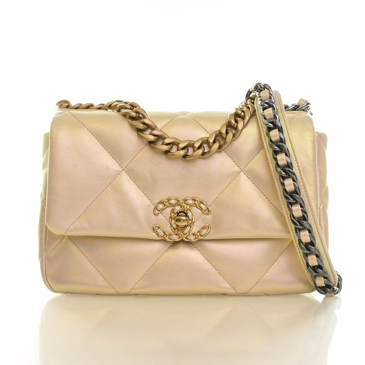 Chanel Medium Lambskin 19 Flap Bag