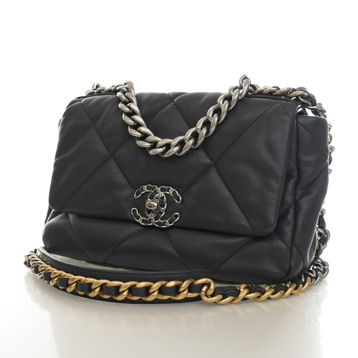 Chanel Medium Lambskin 19 Flap Bag