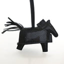 Hermes Noir Lizard Studded ...