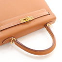Hermes Gold Epsom Sellier K...