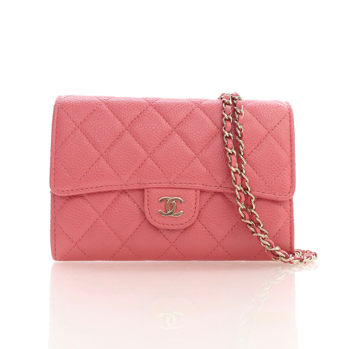 Chanel Caviar Classic Wallet On Chain (WOC), photo 1 of 17