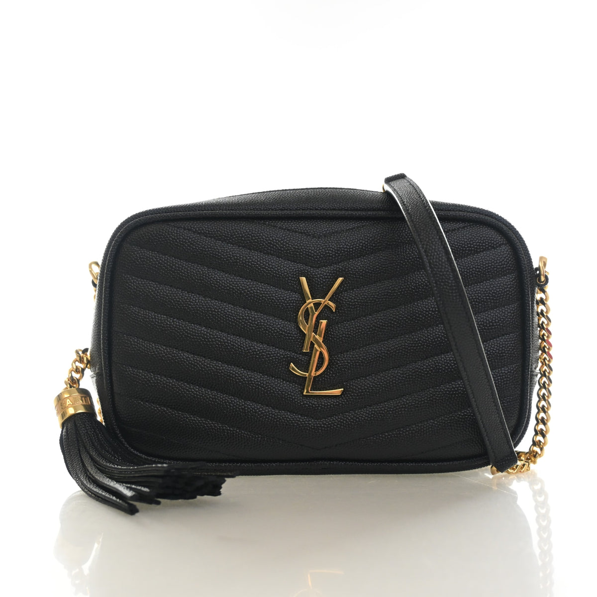 Saint Laurent Mini Calfskin Lou Camera Bag, photo 1 of 13