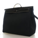 Hermes Noir H Toile Herbag ...