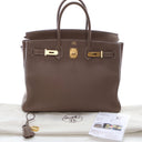 Hermes Etoupe Togo Birkin 35