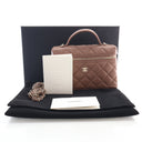 Chanel Caviar Slim Vanity T...