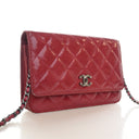 Chanel Patent Wallet On Cha...