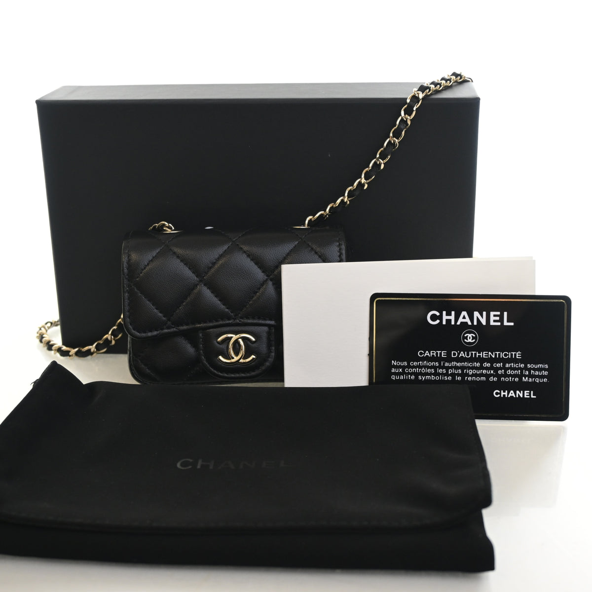 Chanel Lambskin Classic Bow Belt Bag, photo 15 of 15