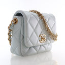 Chanel Mini Lambskin Square...