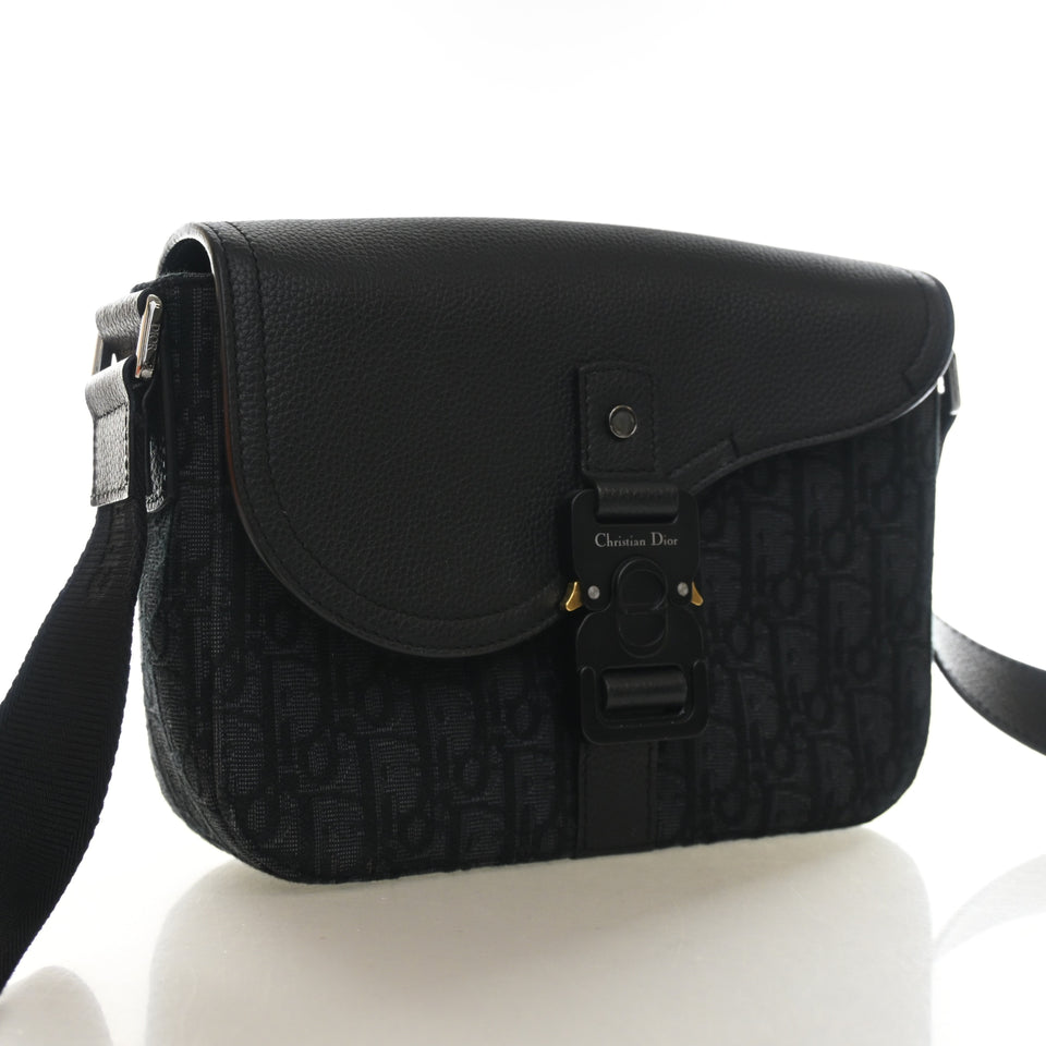 Christian Dior Small Oblique Saddle Messenger Bag