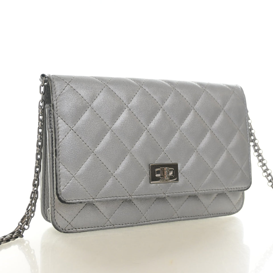 Chanel Lambskin Reissue Wallet On Chain