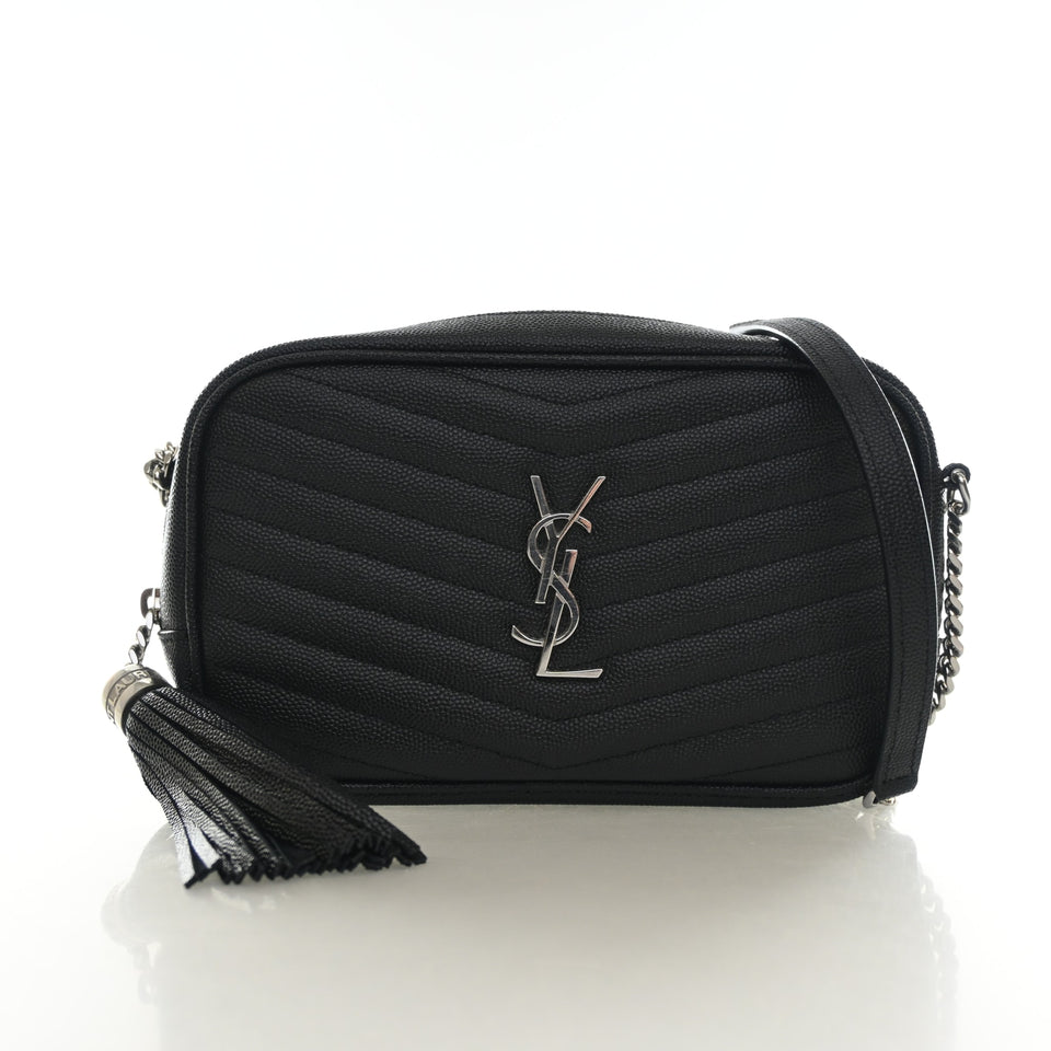 Saint Laurent Mini Calfskin Lou Camera Bag