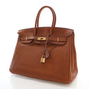 Hermes Gold Clemence Birkin 35