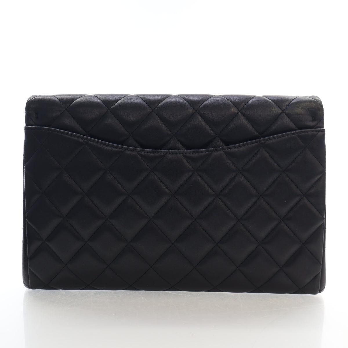 Chanel Large Lambskin Clutch on Chain, photo 12 of 19
