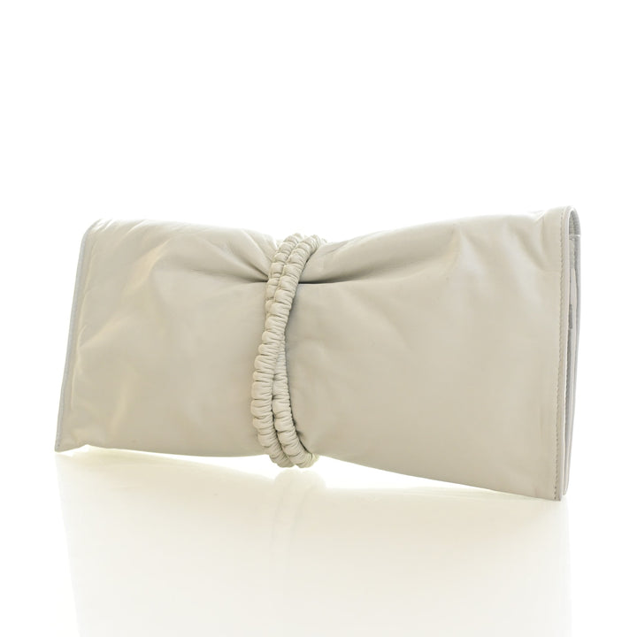 Bottega Veneta Calfskin Padded Bi-Fold Clutch