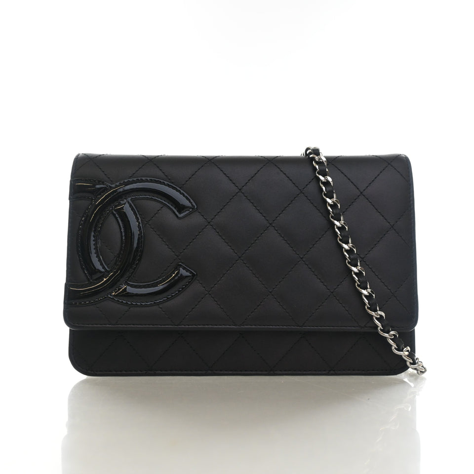 Chanel Calfskin Cambon Ligne Wallet On Chain (WOC)