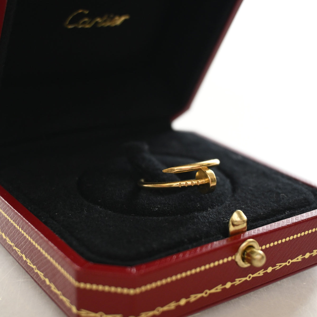 Cartier Small Model Juste Un Clou Ring Sz 53, photo 4 of 7