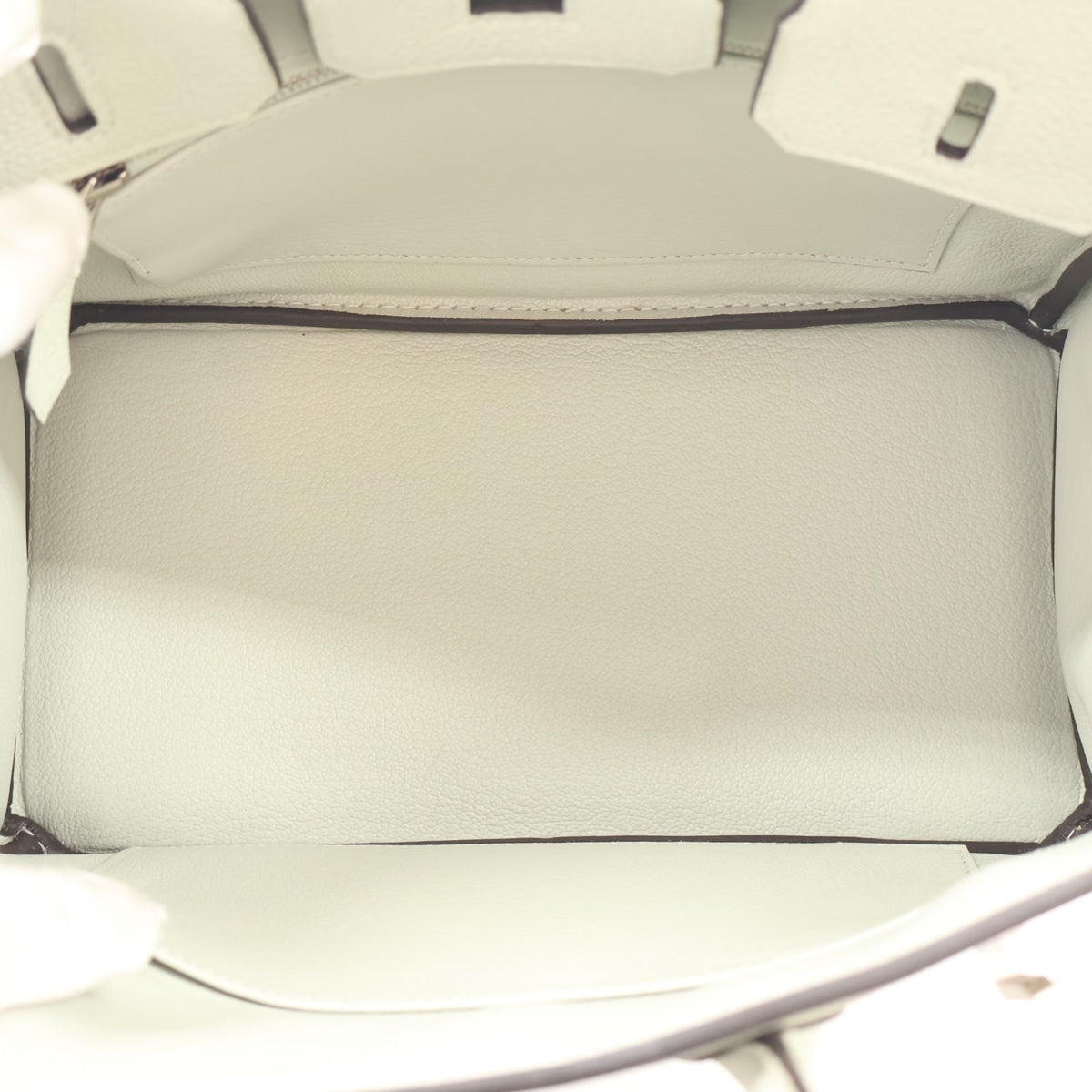 Hermes Gris Neve Togo Birkin 25, photo 13 of 16