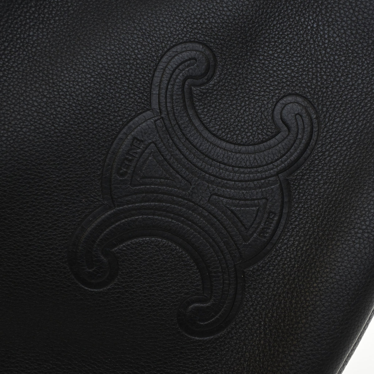 Pre-Owned Celine Medium Calfskin Heloise, logo detail