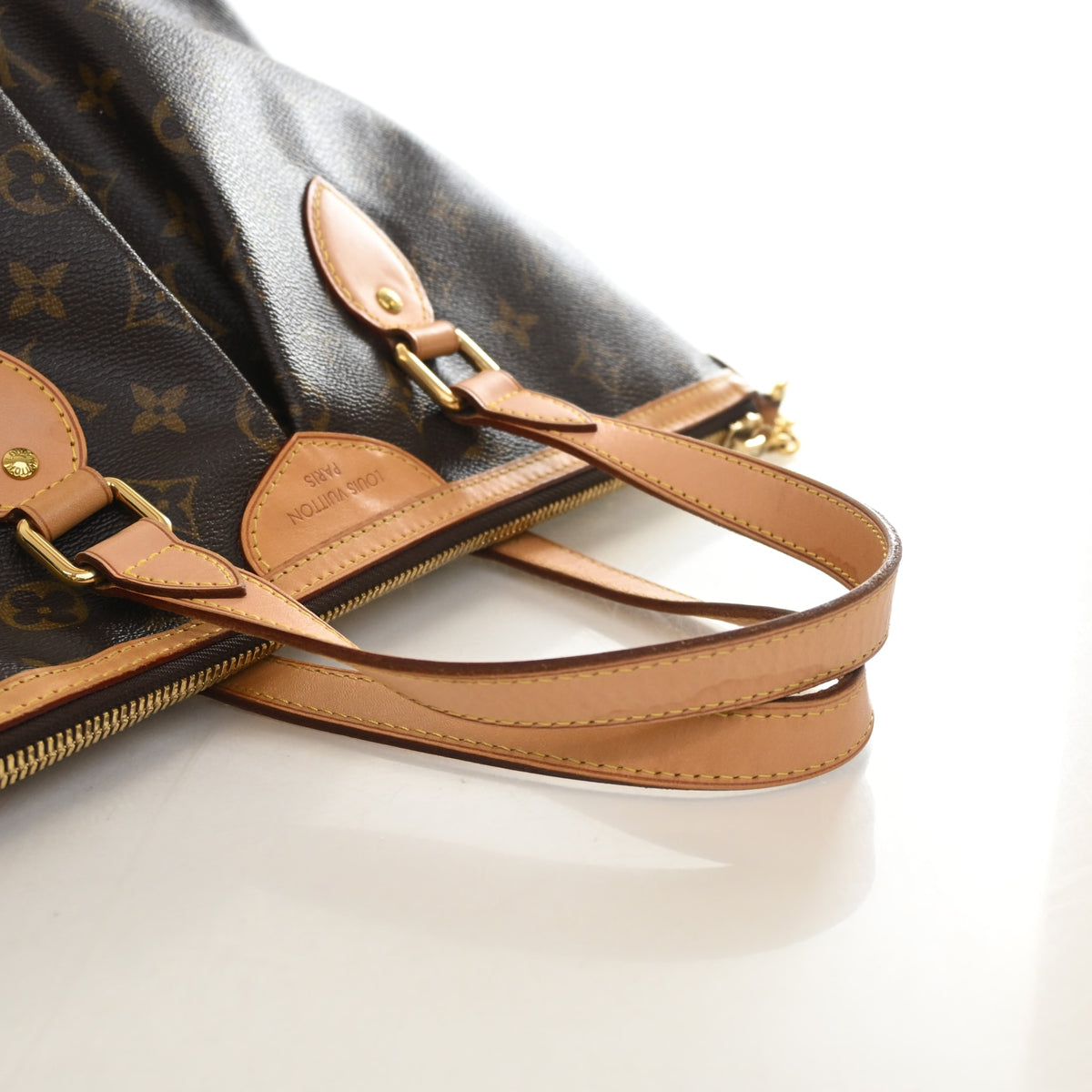 Pre-Owned Louis Vuitton PM Monogram Palermo, side profile