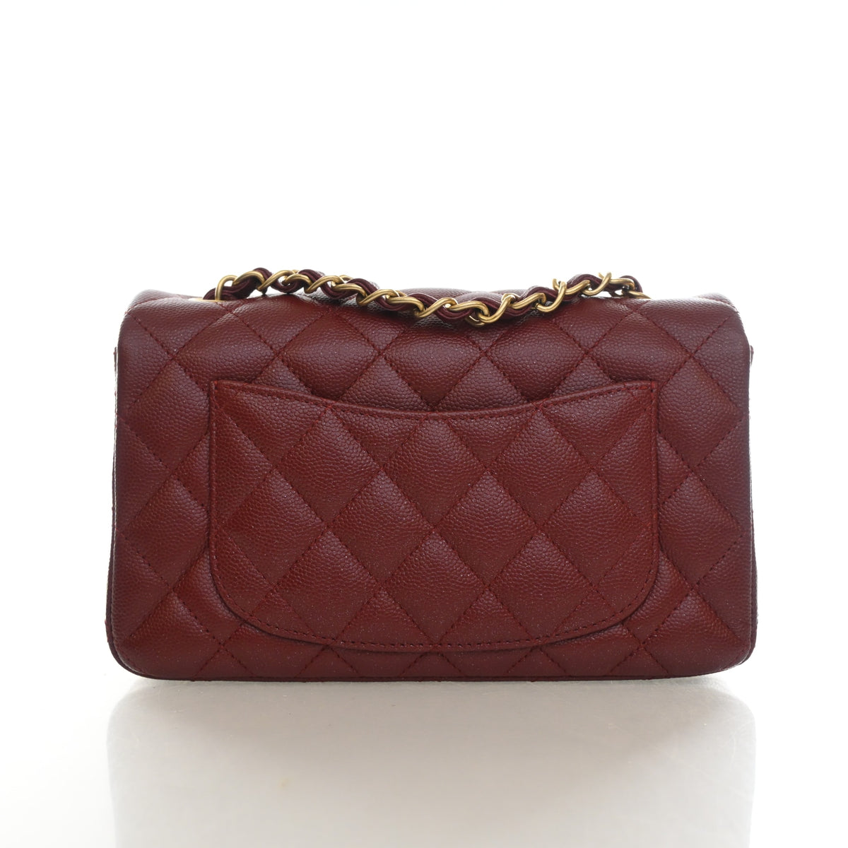 Chanel Mini Caviar Rectangular Classic Flap Bag, photo 11 of 14