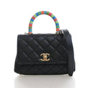 Chanel Mini Lambskin Coco H...