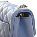 Chanel Mini Lambskin Square...