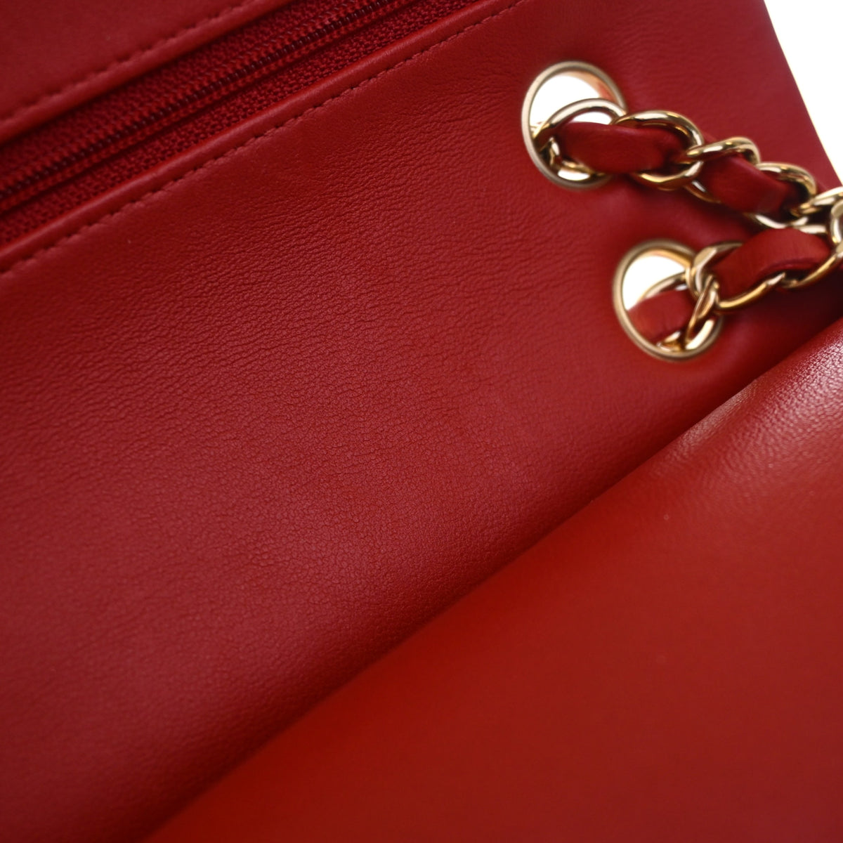 Chanel Medium Lambskin Classic Double Flap Bag, photo 16 of 17