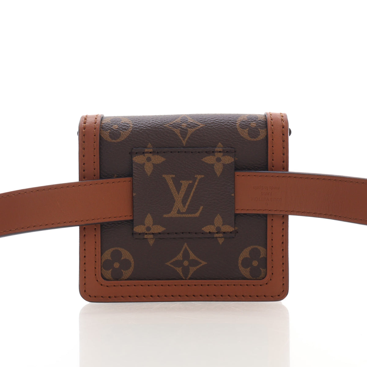 Pre-Owned Louis Vuitton Belt Bag Reverse Monogram Dauphine, front view, photo 12 of 18