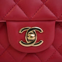 Chanel Mini Lambskin Rectan...
