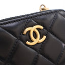 Chanel Mini Lambskin Wallet...