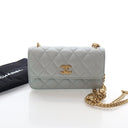 Chanel Mini Lambskin Camell...