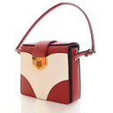 Prada Saffiano Turnlock Sat...