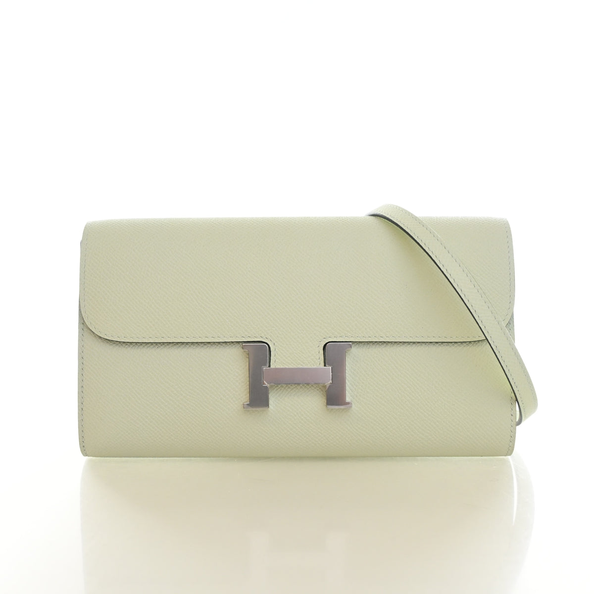 Hermes Vert Fizz Epsom Constance To Go Wallet, photo 1 of 13