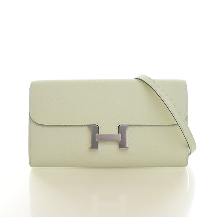Hermes Vert Fizz Epsom Constance To Go Wallet