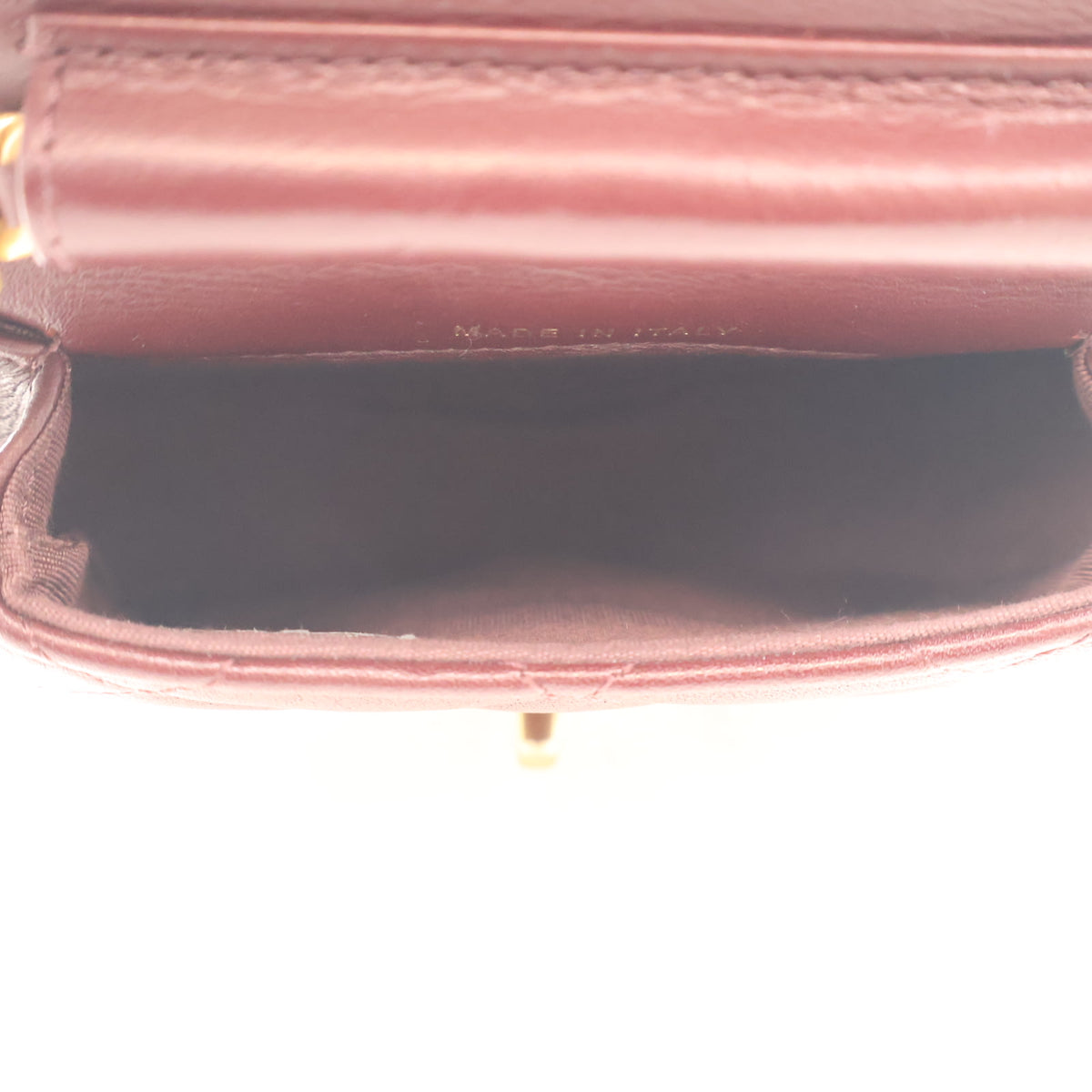 Chanel Mini Lambskin Coco Mail Clutch With Chain, photo 14 of 16